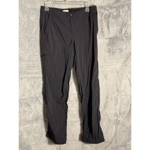 LL Bean Pants Womens 6 Regular Gray Hiking Outdoor Trousers Cargo lightweight